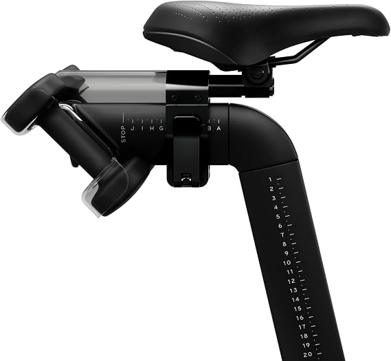 Peloton Exercise Cross Training Bike Seat, Indoor Stationary Bike Comfort Seat, Extra Cushion and Comfort, Wider Coverage and Support, Black