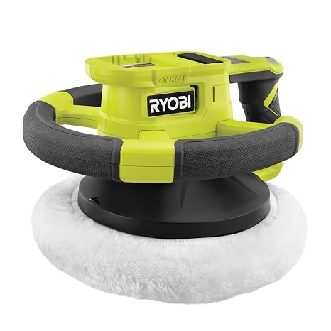 RYOBI ONEAND 18V Cordless 10 in. Variable Speed Random Orbit Buffer Tool ONLY PCL465B