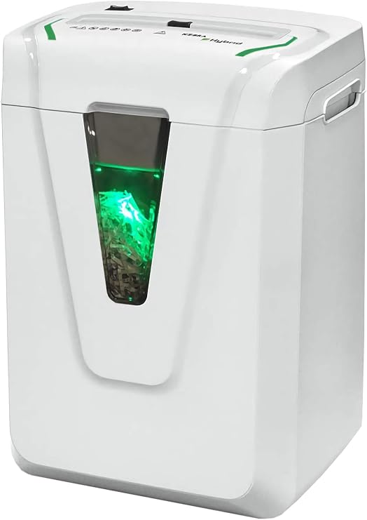 Kobra Hybrid-S Cross-Cut Paper Shredder, 24 Hours Continuous Operation, Exclusive Hybrid Technology, 12-14 Sheet, Made in Italy