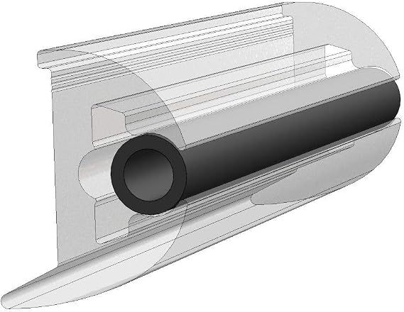 3/4 Tube Style Flexible Vinyl Insert, 50 Feet