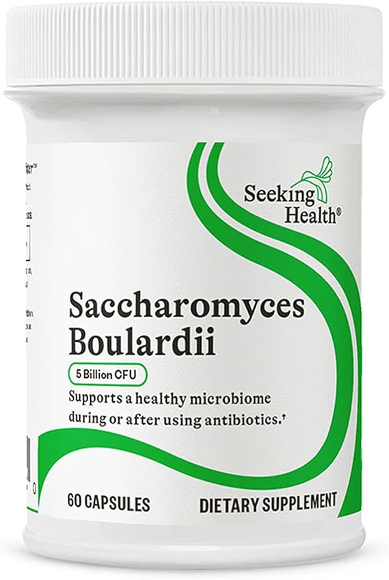 Saccharomyces Boulardii, 250mg - 60 vcaps