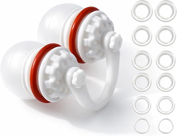 Swimming Nose Plug for Adults, One-Way Exhale Valve, Helps Keep Water Out, Multiple Silicone Sizes for a Better Fit, with Anti-Loss Cord and Storage Case