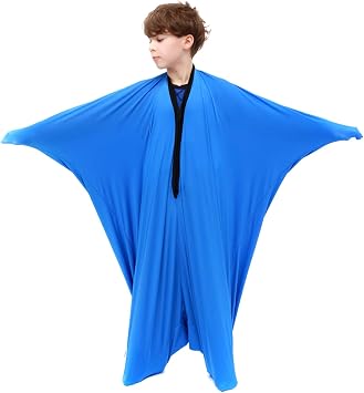 SANHO Yopo Dynamic Movement Sensory Sox, Medium,6-9 years old, 47HX27W,Good for Height41"-51",Updated Version,Blue