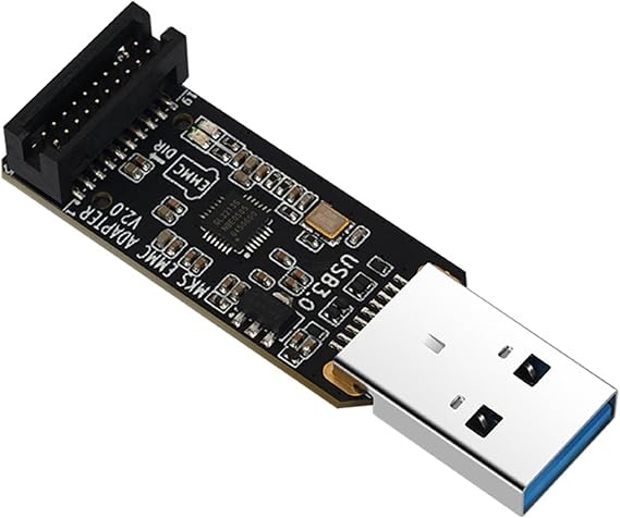 card reader, 3D Printer Accessory EMMC-ADAPTER V2 Upgraded USB3.0 Card Reader Programmer