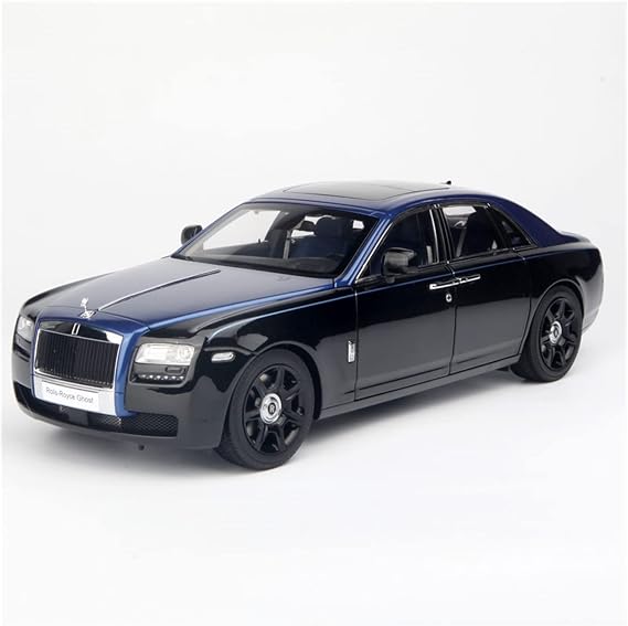 Scale Finished Model Car 1:18 Simulation For Rolls-Royce Ghost Extended Edition Die-cast Luxury Car Model Adult Collection Display Miniature Replica Car