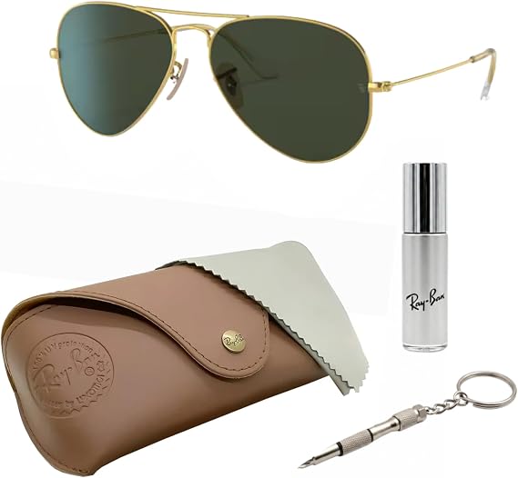 Ray-Ban RB3025 AVIATOR | AVIATION COLLECTION Sunglasses with Official Kit