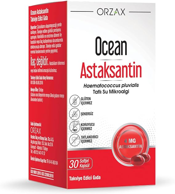 Ocean Astaxanthin 30 Softgel Capsule