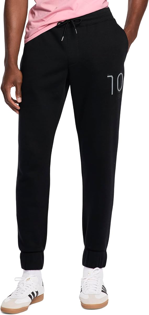 Messi Men's Lifestyle Fleece 10 Pant, Sweatpants with Drawstring | Comfortable Fit