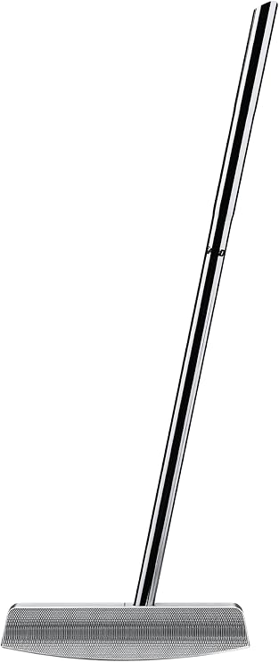 Bell N-360 No-Offset CNC Milled Upright Lie Toe Balance Golf Putter (79 Degree Lie) + Winn Dri-Tac Dark Gray Midsize Grip | Made in USA