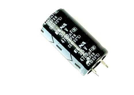 (NB #6) 2pcs Elna 4700uF 35v 105c Radial Electrolytic Capacitor