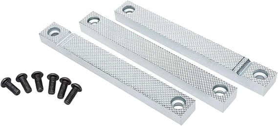 Yost Bench Vise Model 880-D2 Replacement Jaw Faces with Set Screws