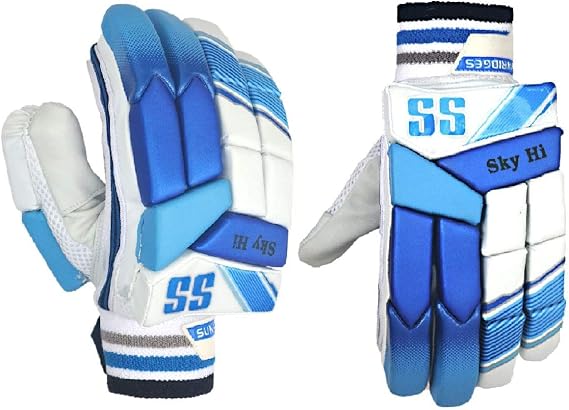 SS Sky Hi Cricket Batting Gloves Mens Right Hand and Left Hand Batting Glove