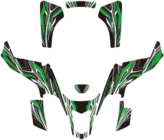 Graphics Kit for Suzuki LTZ 400 (2003-2008) ATV Dirt Bike Stickers,Quad Dirtbike Racing Decal Motocross Accessories Parts (Black)