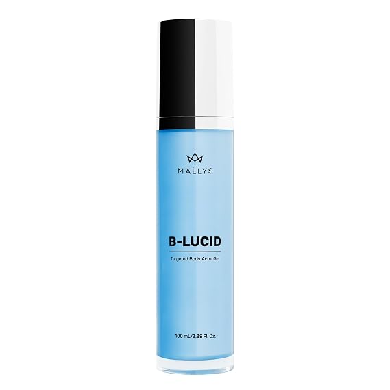 MAELYS B-LUCID Targeted Body Acne Gel - Acne Spot Treatment with Maximum Strength Salicylic Acid 2%