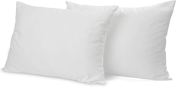 Digital Decor Down Alternative Pillows Queen Size Set of 2, Hotel Quality Cluster Fiber Hypoallergenic Soft Bed Pillows for Side, Back & Stomach Sleepers, Fluffy Supportive Pillows 20" x 30"