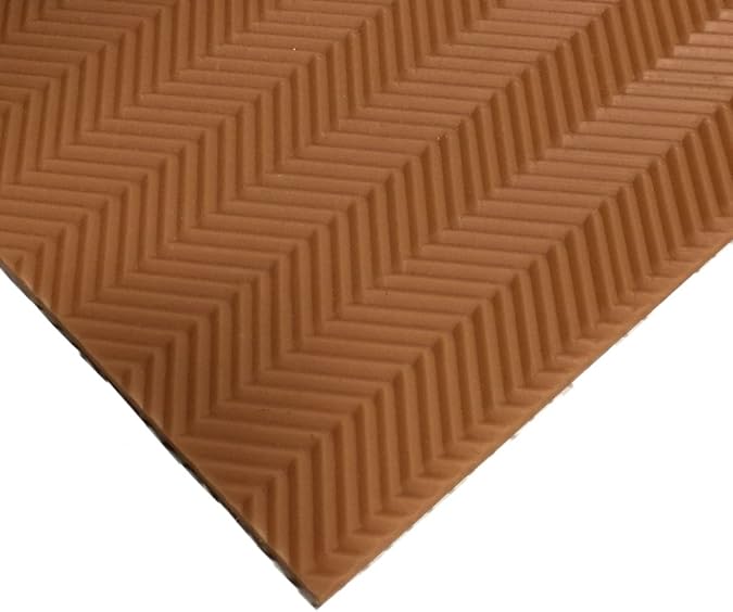 SoleTech 9 Iron Natural Herringbone Rubber Soling Sheet