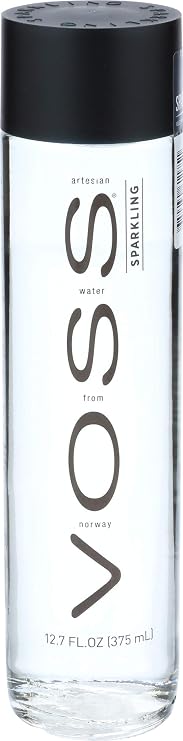 Voss Artesian Sparkling Water, Glass, 12.7 Ounce