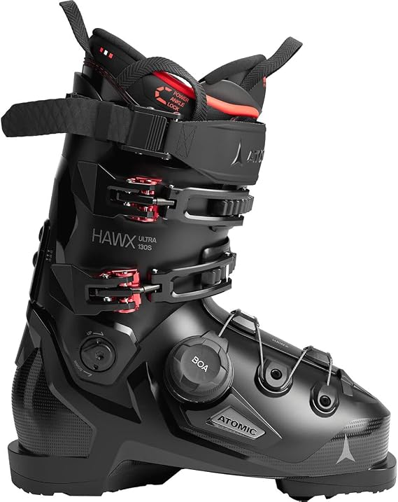 Atomic HAWX Ultra 130 S BOA Ski Boot - 2027 Black 25.0/25.5