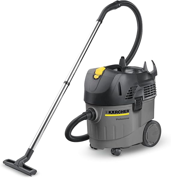 Karcher - Commercial Wet Dry Vacuum Cleaner - NT Tact Te 35/1 - Fully Automatic Filter Cleaning System - 9.2 Gallon Tank Capacity