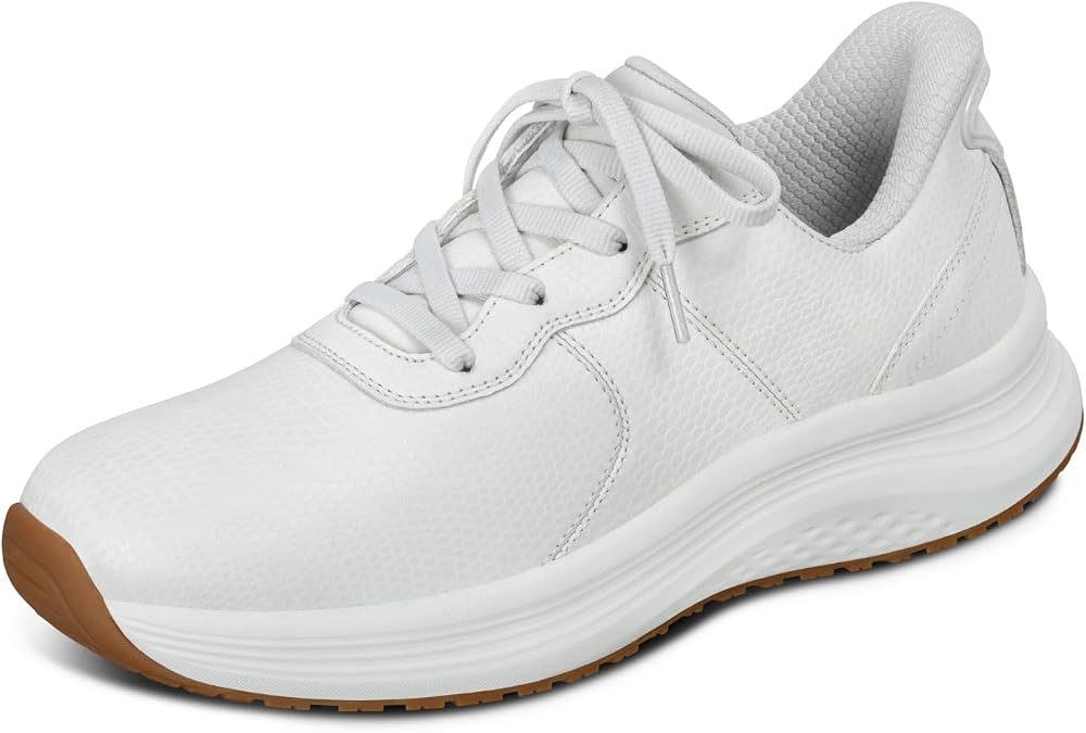 Orthofeet Stride Orthopedic Women's Leather Sneakers
