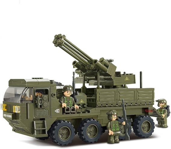 Sluban M38-B0302 Heavy Transporter Building Block Construction Set (306Piece)