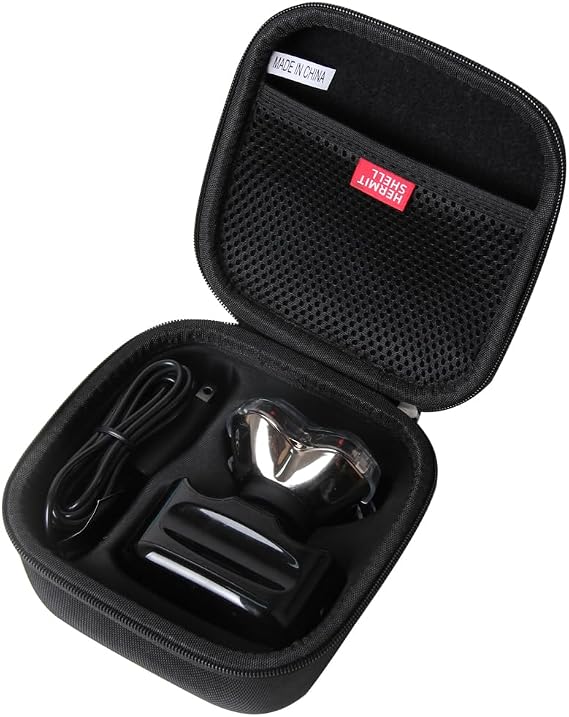 Hermitshell Hard Travel Case for Skull Shaver - Pitbull Silver PRO SX5 Head and face Shaver