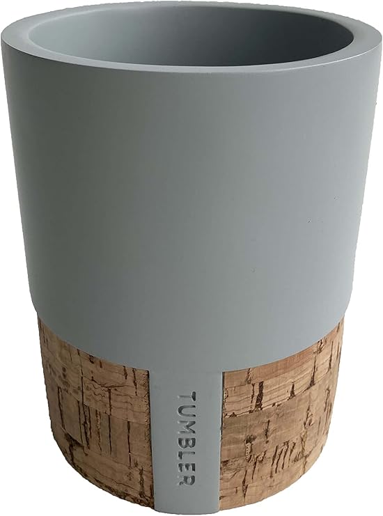 Marina Decoration Luxury Modern Decor Bath Accessories Ensemble Included Bathroom Tumbler Cup, Modern Baron Style