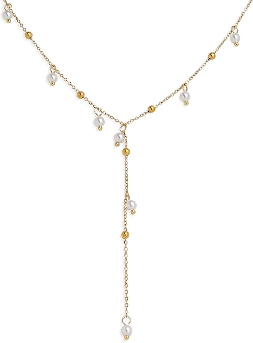 Gold Charm Pendent Choker Necklace for Woman, Boho Dainty Gemstone CZ Rhinestone Dangle Chain Necklaces Prom Fashion Jewelry Wedding Gift