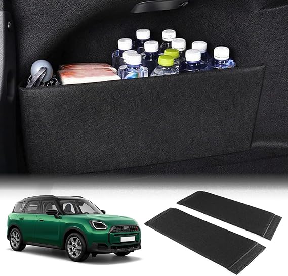 2 Pcs Car Rear Trunk Organizer Side Divider Board for Nissan Pathfinder Magnite Terra, Durable Car Boot Partition Independent Storage Partition, Interior Accessories