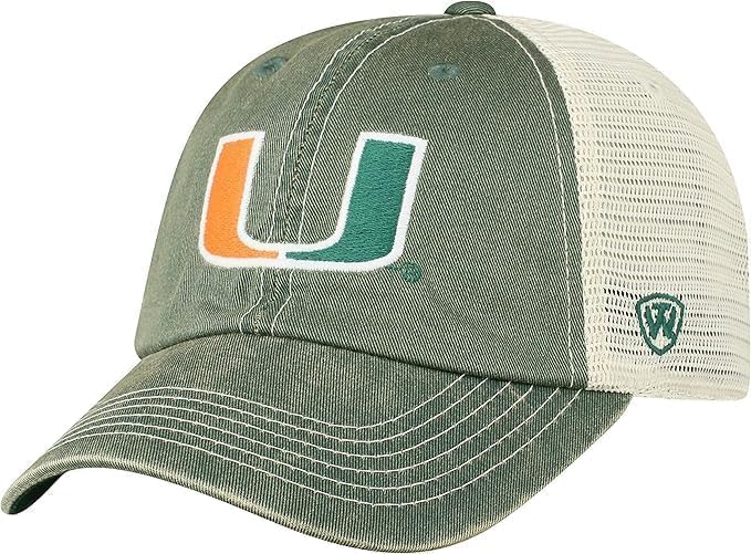Pro Sport Brand Miami Adjustable College Hats