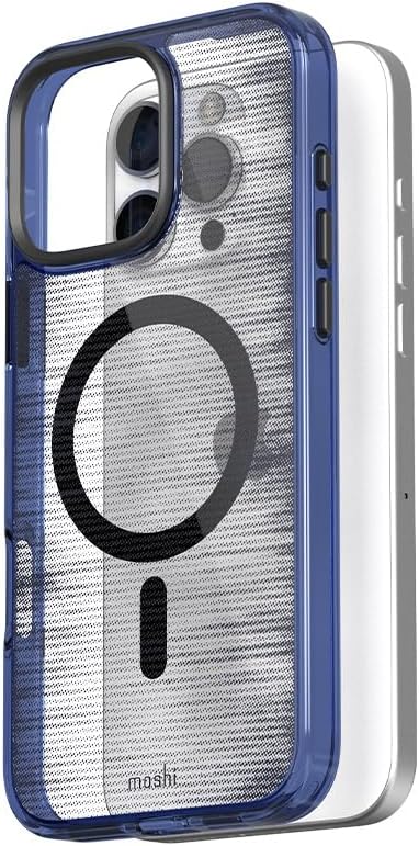 Moshi iGlaze for iPhone 16 Pro (magsafe) (Dusk Indigo)