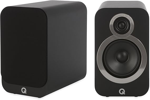 Q Acoustics 3020i Bookshelf Speakers (Pair) (Carbon Black)