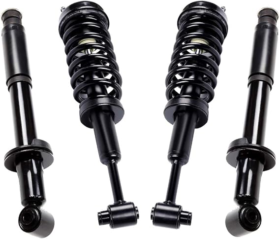 ROADFAR Complete Struts Assembly w/Spring for 2002-2003 for Ford Explorer | Complete struts with springs for2002-2003 for Mercury Mountaineer | OE#171321 | Direct fit | Easy installation