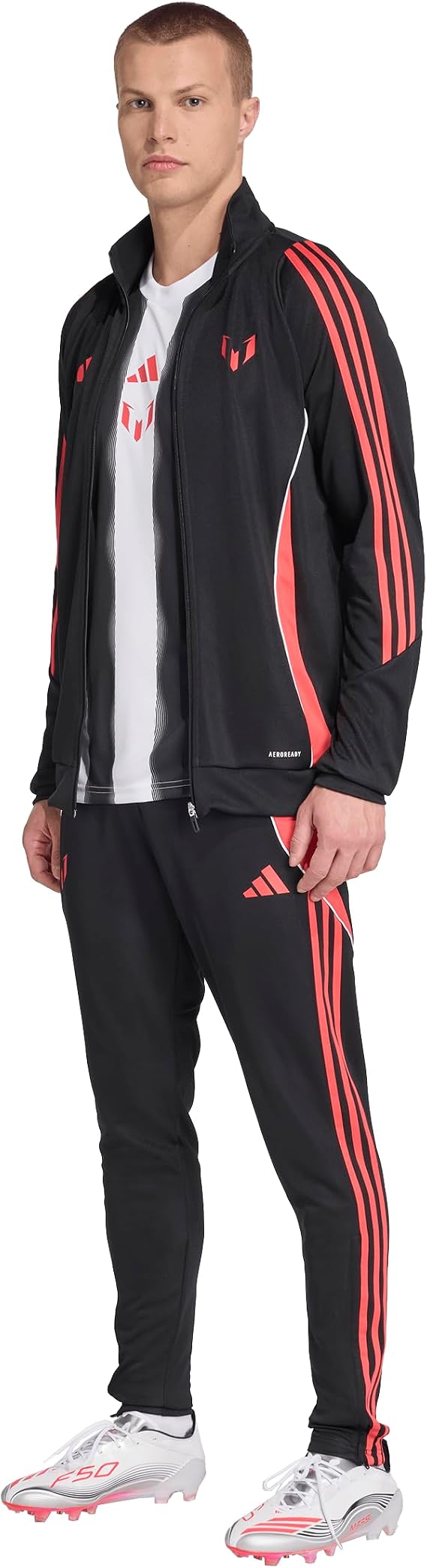 adidas Mens Messi Casual - Grey