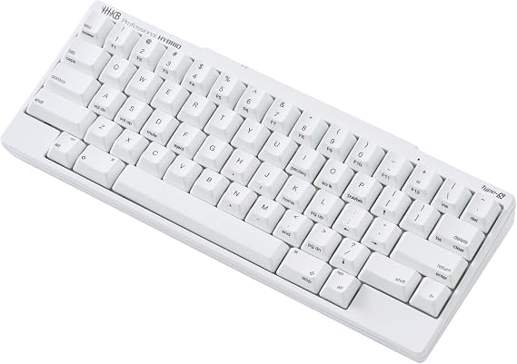 PFU Keyboard HHKB Professional HYBRID Type-S English Layout/Snow