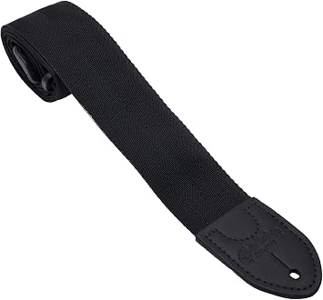 MARTIN Nylon Pickholder Guitar Strap Black | Comfortable, Durable, and Built for Everyday Use