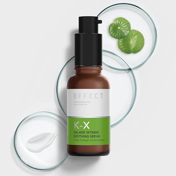 Centella Asiatica Serum,Calmer Intense Soothing Serum with Madecassoside for Sensitive Skin, Soothe & Repair Skin Barrier, Redness Relief, Fragrance Free, 1 Fl Oz