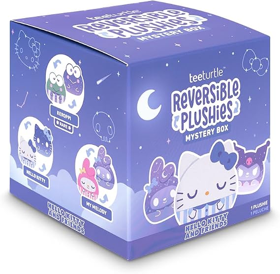 TeeTurtle Hello Kitty & Friends Sanrio 3 Inch Plushie Mystery Box