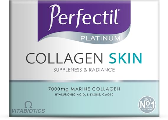 Perfectil Platinum Collagen Drink Supplement for Women Skin - 10 x 50 ml vials