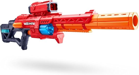 ZURU XShot Excel Ranger X8 XShot Excel Ranger X8 Blaster Toy with 24 Darts, Target Hitting, Sponge Darts, 36674 Genuine Product