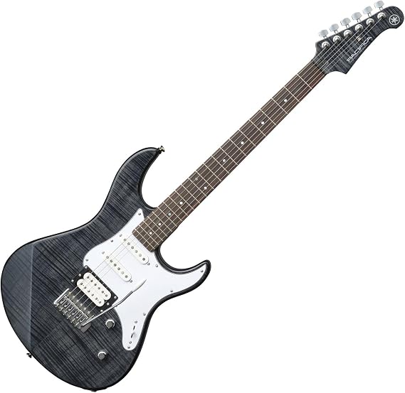 Yamaha Pacifica PAC212VFM TBL Electric Guitar with Genuine Soft Case