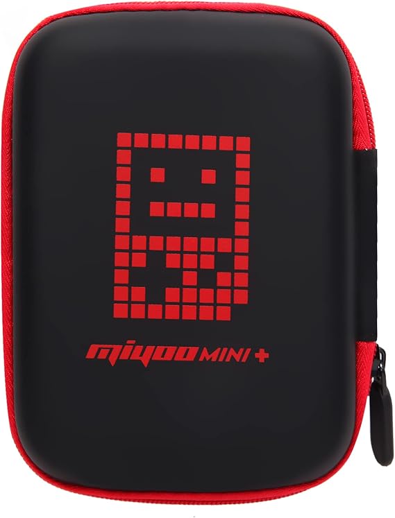 Hard Portable Travel Case for Miyoo Mini Plus Handheld Game Console, EVA Bag for Miyoo 3.5 inch Portable Game Console Accessories All in One Travel Storage Case