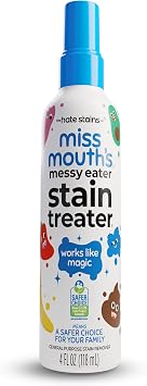 Miss Mouths Messy Eater Stain Treater Spray - Stain Remover - Newborn &amp;amp;amp;amp; Baby Essentials - 2-Pack of 16oz Stain Remover