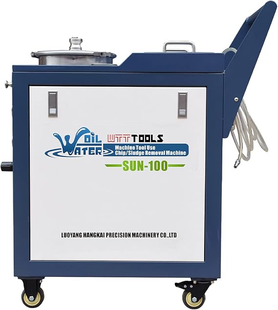Chip Sludge Removal Machine SUN-100 for CNC Machine Tool Cutting Fluid Cleaning