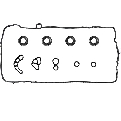 VS50752 Valve Cover Gasket Set for Chevy GMC Buick Cadillac Malibu Colorado Camaro Impala Canyon ATS Ct6 Cts Envision Traverse Equinox Acadia Terrain Regal, 2013 2014 2015 2016 2017 2018, 2.0L 2.5L