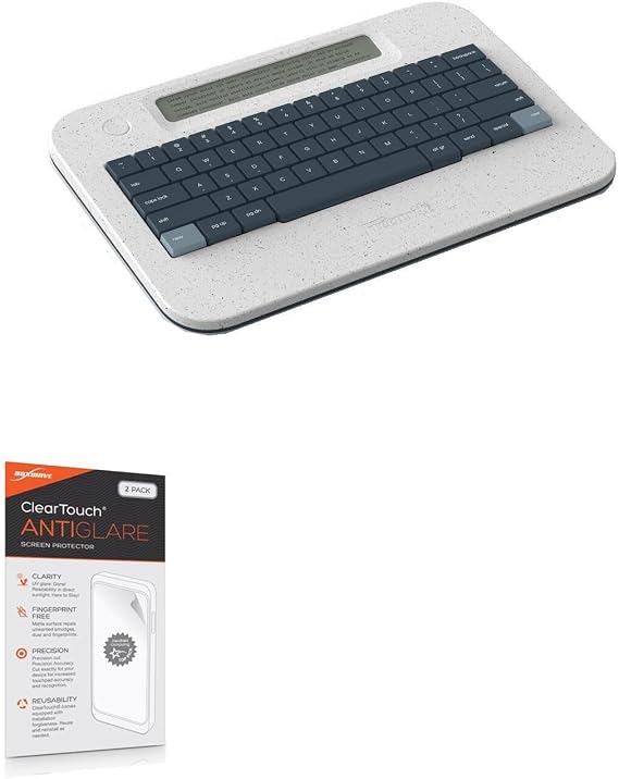 BoxWave Screen Protector Compatible with Astrohaus Freewrite Alpha - ClearTouch Anti-Glare (2-Pack), Anti-Fingerprint Matte Film Skin
