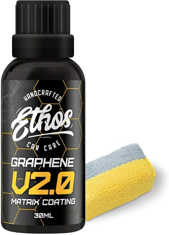 Graphene Matrix Coating with Applicator - Graphene Ceramic Coating | 5+ Years of Protection | Incredible Hydrophobic - Revolutionary Graphene Nanotechnology