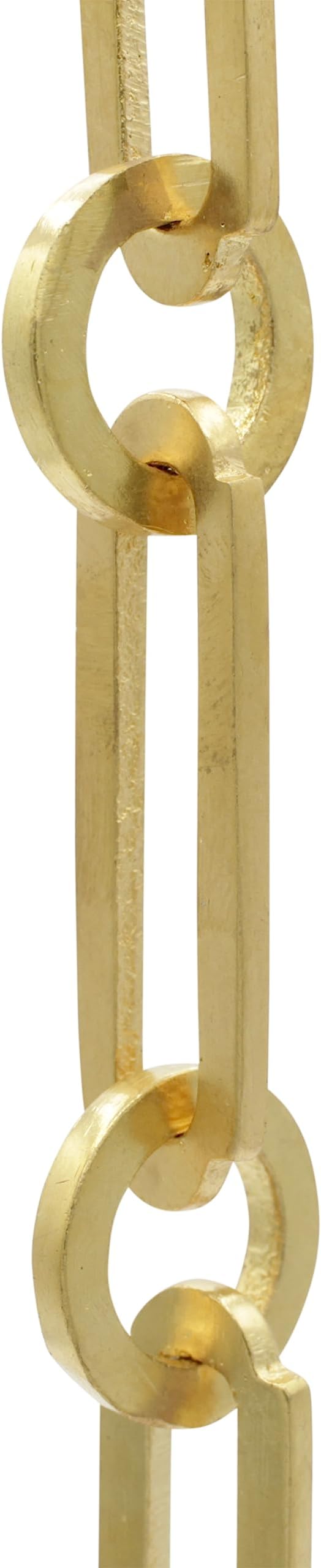 CH-21-PB Brass Chandelier Chain, Polished Brass (1 Foot)