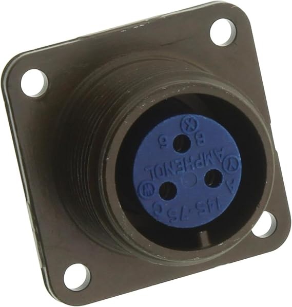 Amphenol Industrial 97-3102a-14s-7s Circular Conn, Rcpt, Size 14s, 3pos, Box