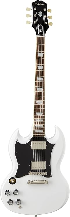 Epiphone SG Standard, Lefty Alpine White